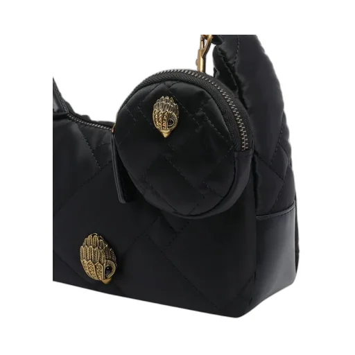 Quilted Shoulder Bag With Coin Purse
