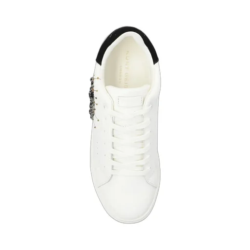 Low-Top Sneakers With Eye Embroidery