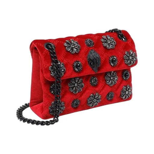 Velvet Shoulder Bag