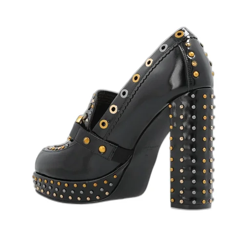 Platform Studded Pumps