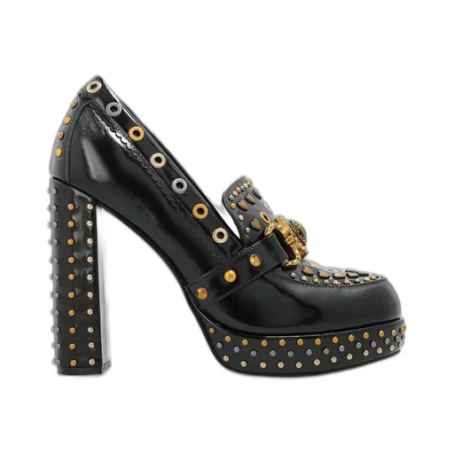 Platform Studded Pumps