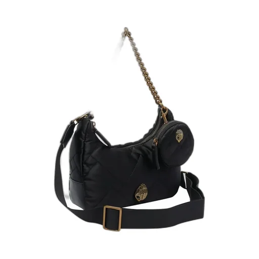 Quilted Shoulder Bag With Coin Purse