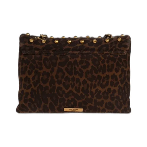 Leopard Print Shoulder Bag