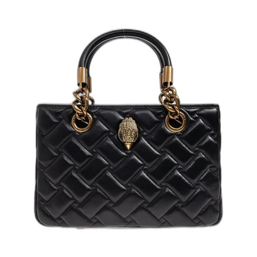 Kensington Quilted Leather Top Handle Bag