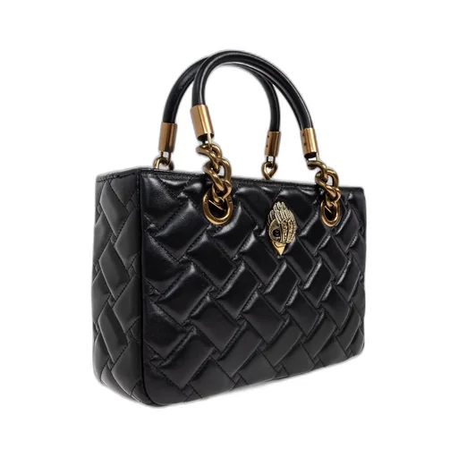 Kensington Quilted Leather Top Handle Bag
