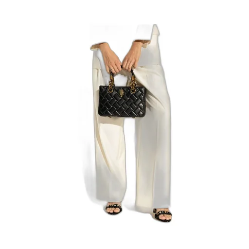 Kensington Quilted Leather Top Handle Bag