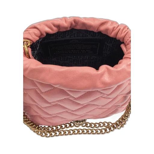 Kensington Quilted Leather Pouch Bag