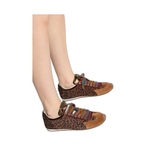 Leopard Print Sneakers