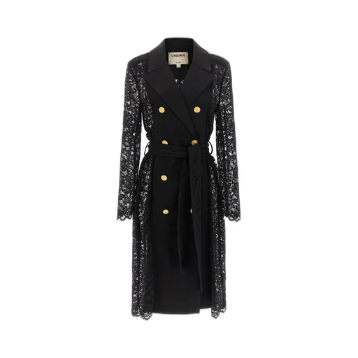 Lace Trench Coat