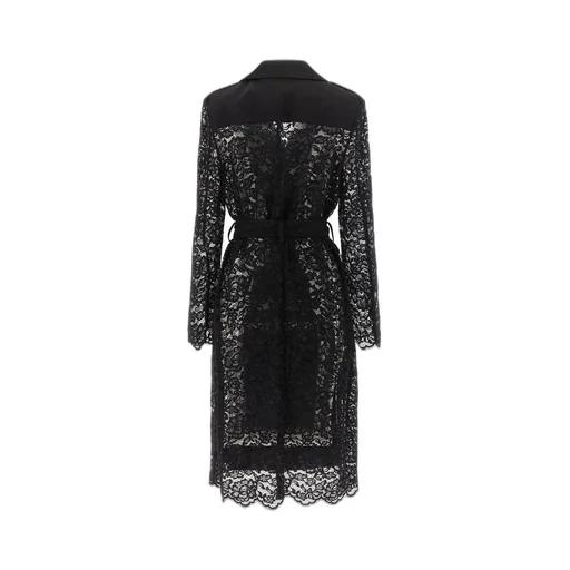 Lace Trench Coat