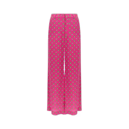 High-Waisted Wide-Leg Trousers