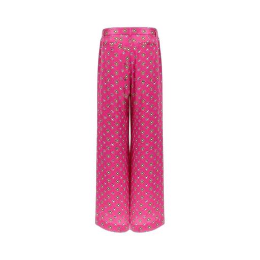 High-Waisted Wide-Leg Trousers