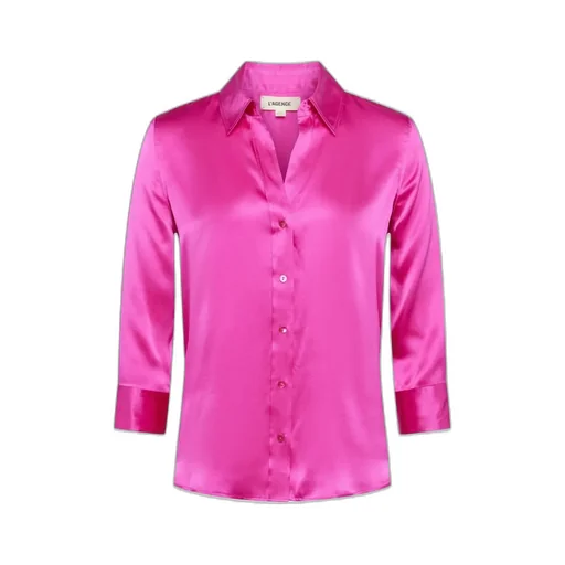 Silk Button-Up Shirt