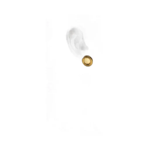 Round Clip-On Earrings