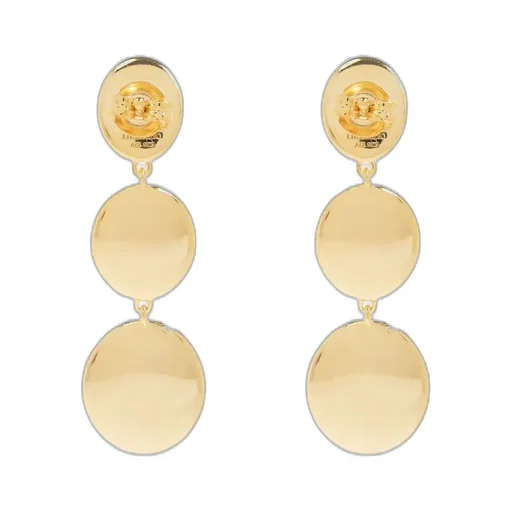 Triple Disc Earrings