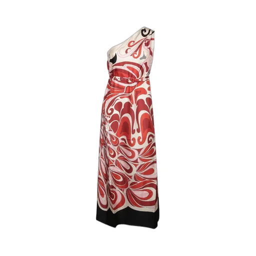 One-Shoulder Maxi Dress