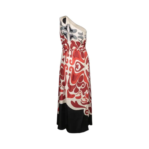 One-Shoulder Maxi Dress