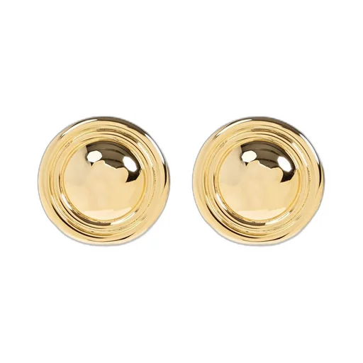 Round Clip-On Earrings