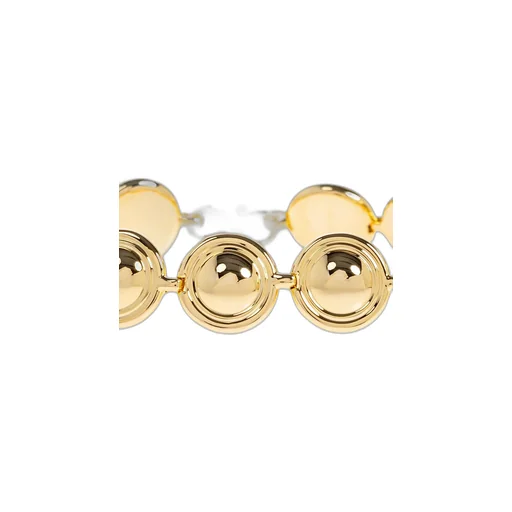 Chain Bracelet With Medallion Charms