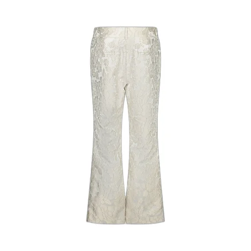 Flared Brocade Trousers