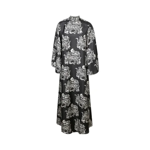 Dragon Print Kimono Robe