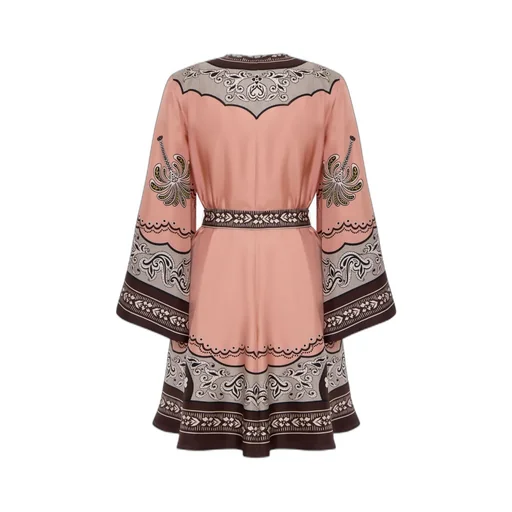 Printed Mini Dress