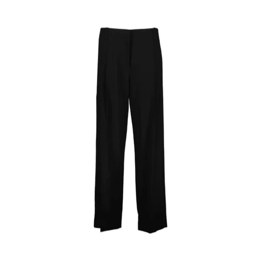 High-Waisted Wide-Leg Trousers