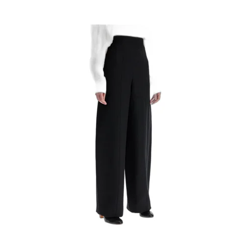 High-Waisted Wide-Leg Trousers