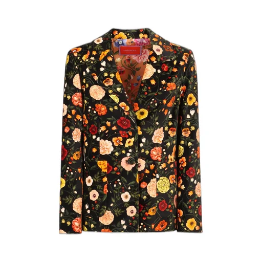 Floral Print Blazer