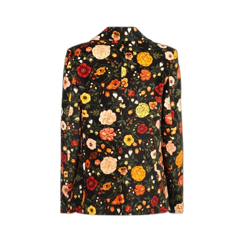 Floral Print Blazer