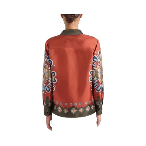 Printed Silk Shirt