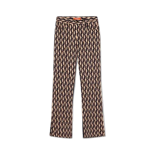 Printed Flare Pants