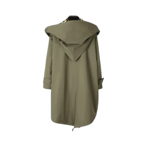 Hooded Trench Coat
