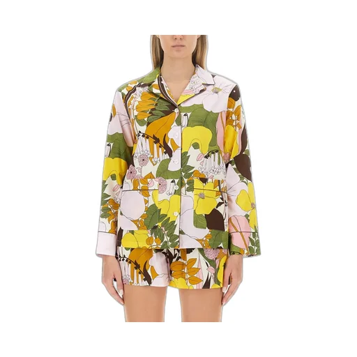 Floral Print Pajama Set
