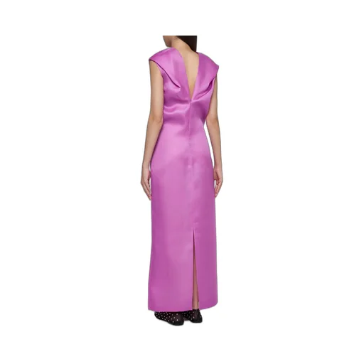 Sleeveless V-Neck Maxi Dress