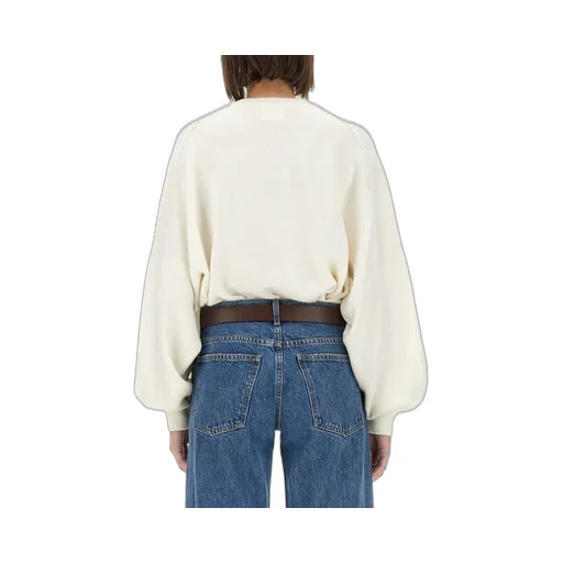Sweater With Balloon Sleeves