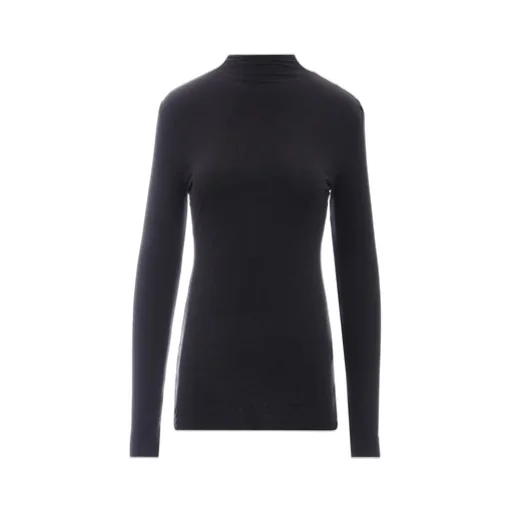 Mock Neck Long Sleeve Top