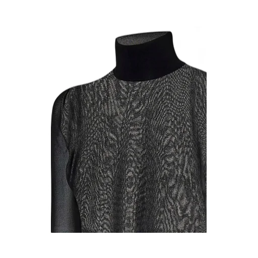 Turtleneck Mesh Bodysuit