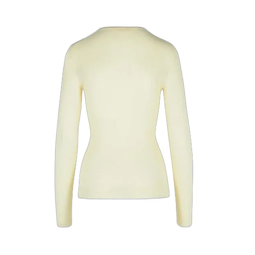 V-Neck Ribbed Knit Sweater