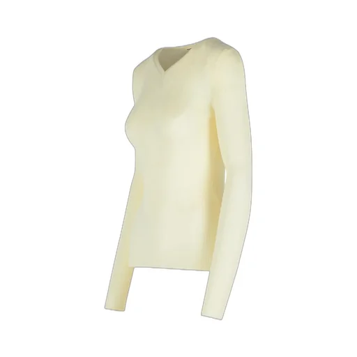 V-Neck Ribbed Knit Sweater