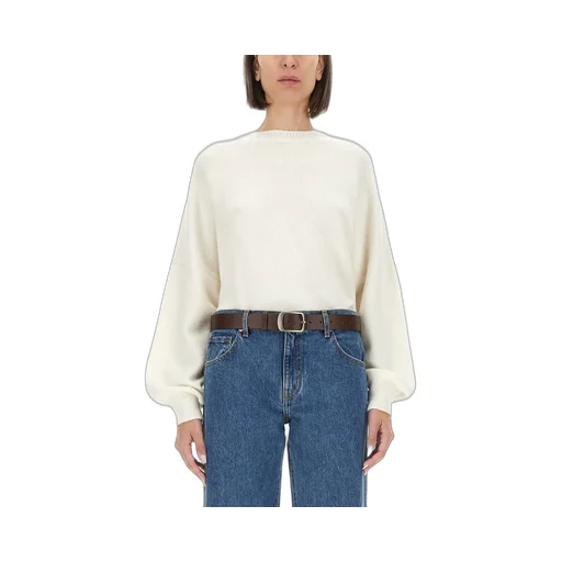 Sweater With Balloon Sleeves