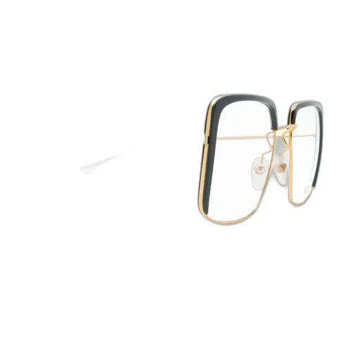 Geometric Cat-Eye Eyeglasses