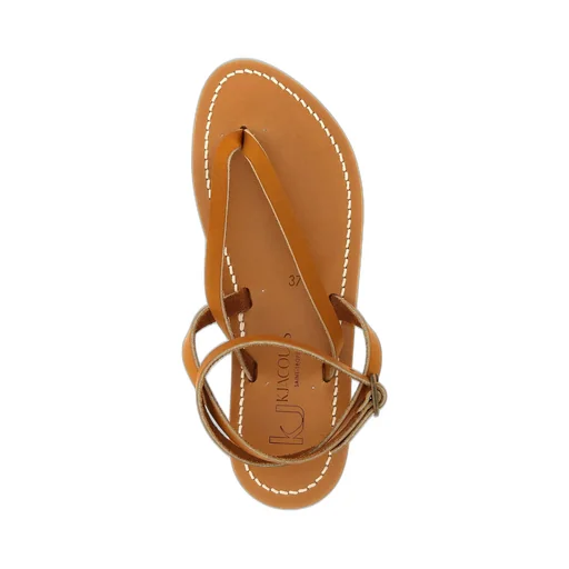 Leather Ankle Strap Sandals