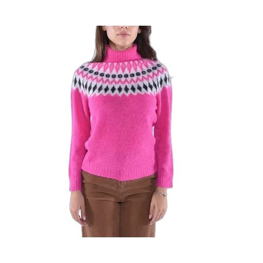 Fair Isle Turtleneck Sweater