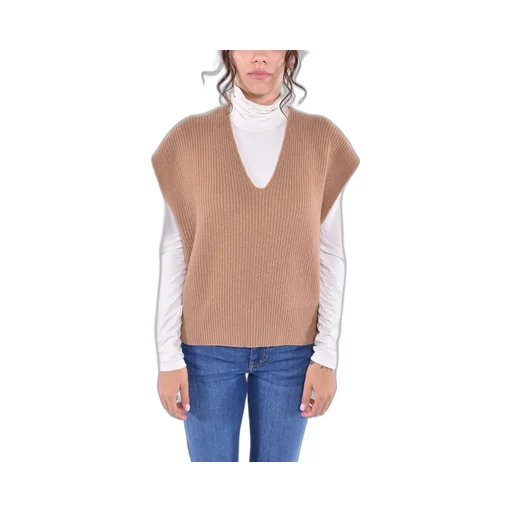 V-Neck Knit Vest