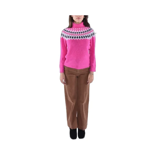 Fair Isle Turtleneck Sweater