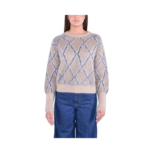 Argyle Knit Sweater
