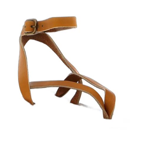 Leather Ankle Strap Sandals