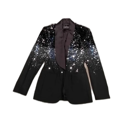 Blazer With Sequins