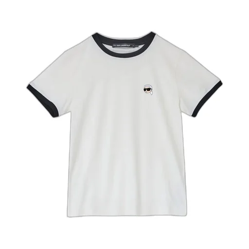 T-Shirt With Karl Lagerfeld Graphic